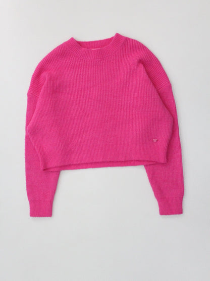 suéter, tejido dark pink