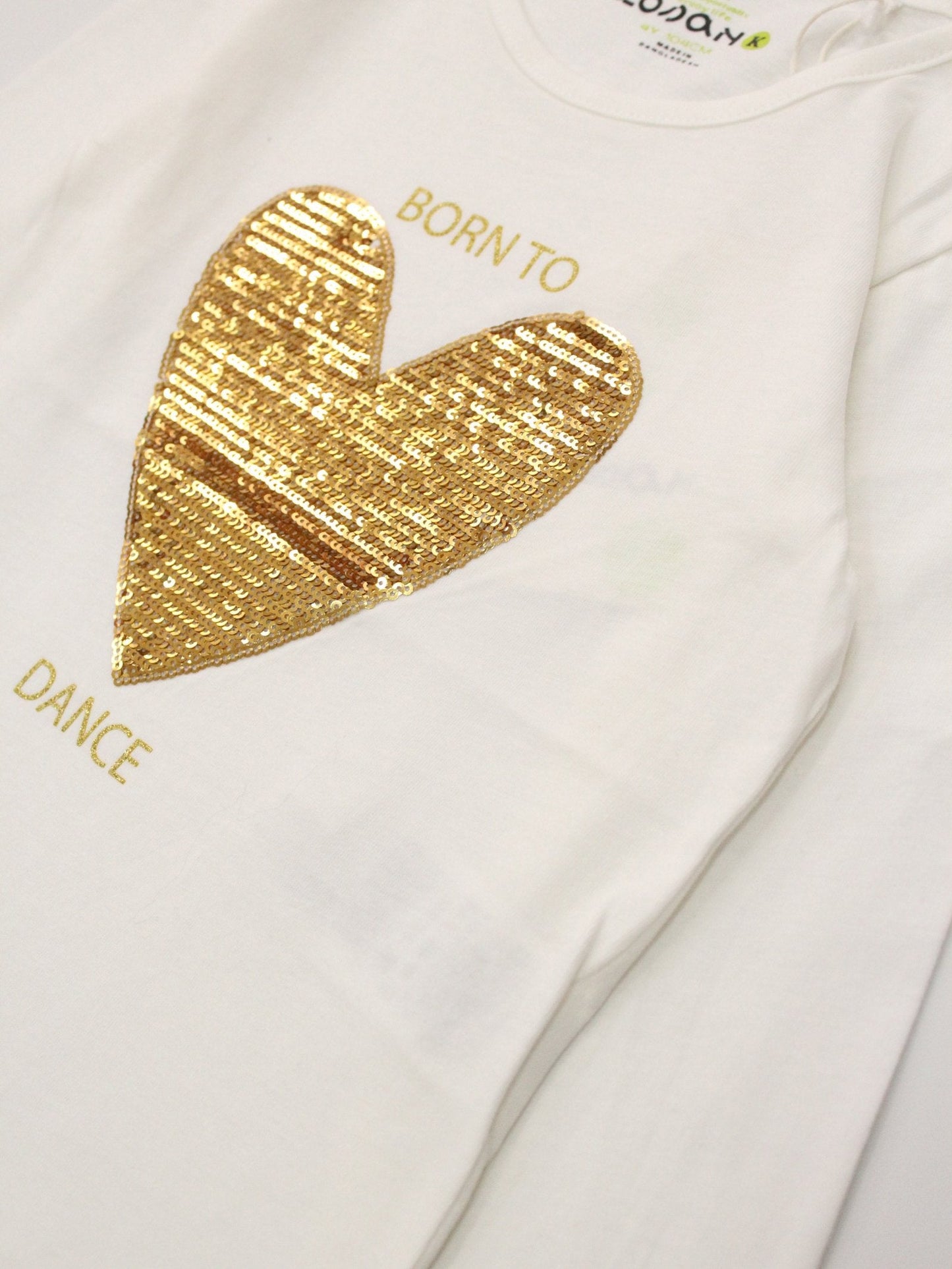 camiseta manga larga para niña