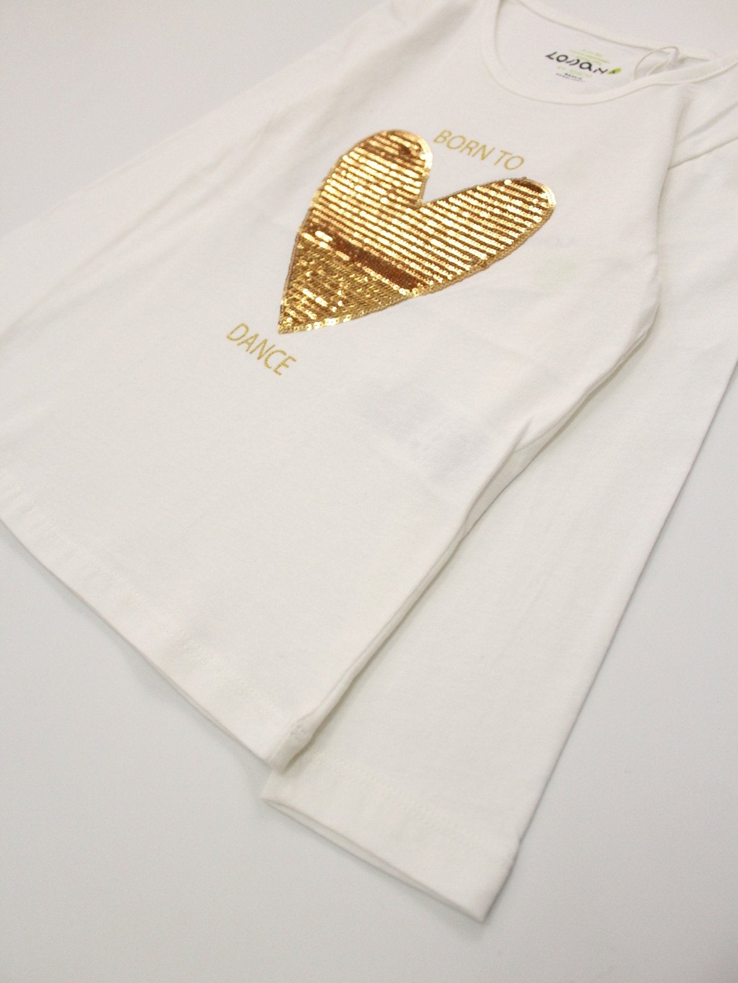 camiseta manga larga para niña