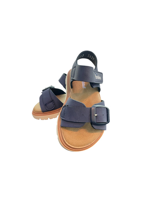 Huarache marino hebilla, cierre de velcro