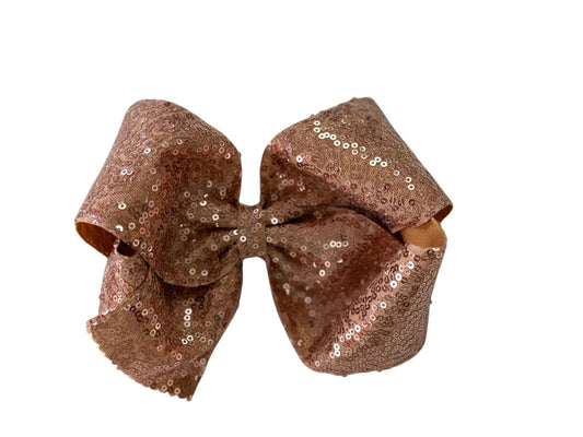MOÑO BOUTIQUE ROSE GOLD LENTEJUELAS