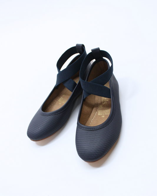 zapato marino elástico cruzado