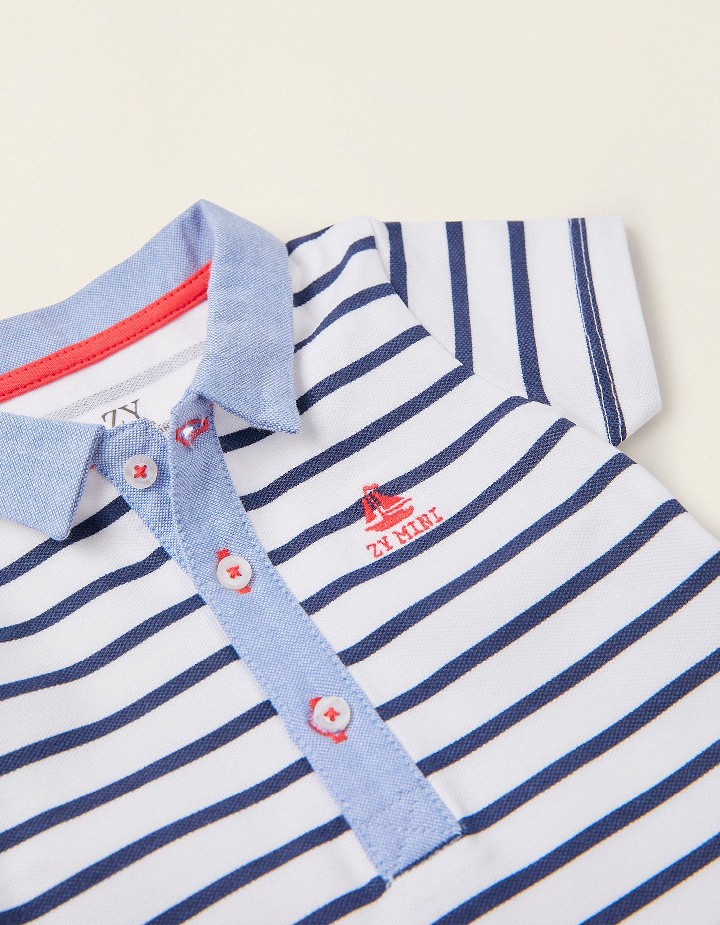 pañalero corto estilo marinero, para bebe