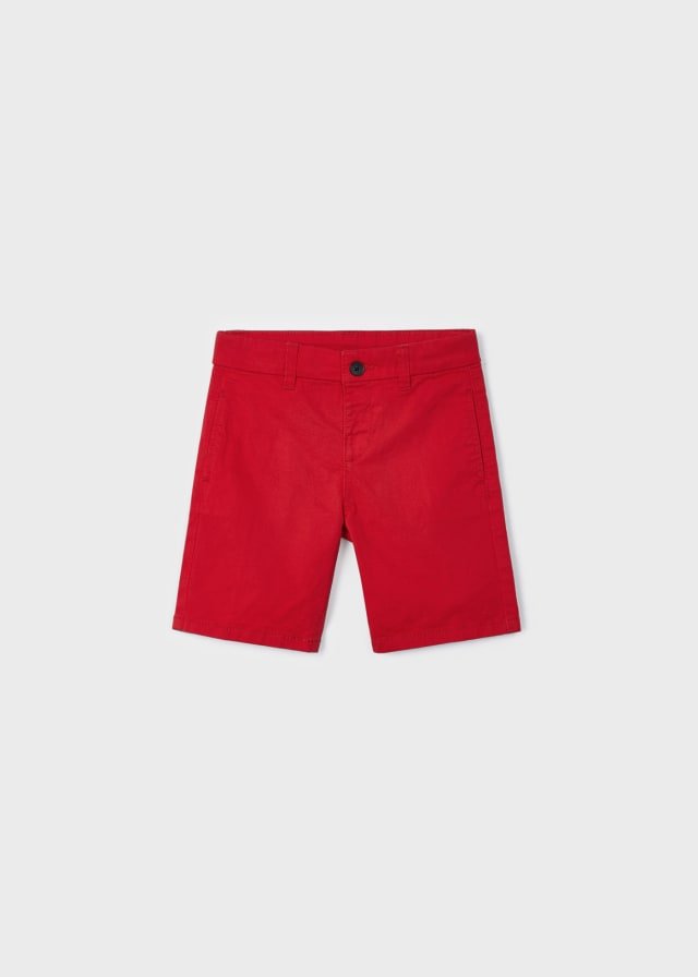 bermuda color rojo