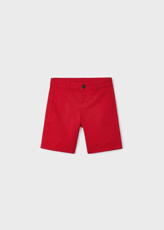 bermuda color rojo