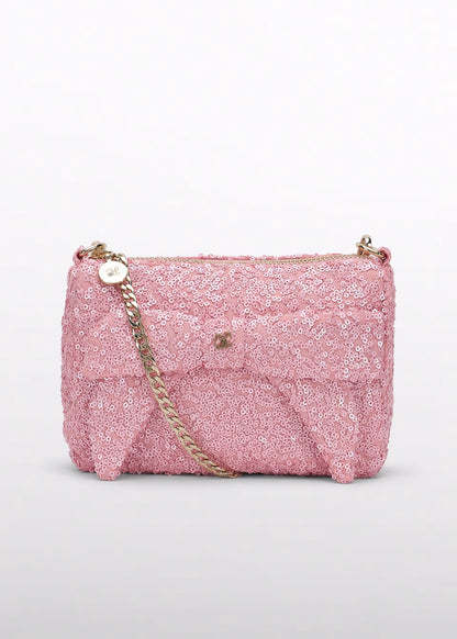 Bolso lentejuela pétalo moño niña Abel&lula