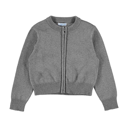 canguro tricot color acero