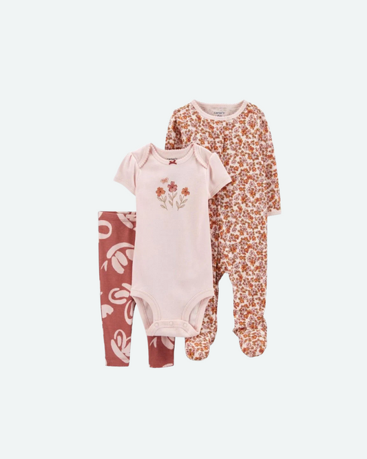 set de 3 piezas para niña