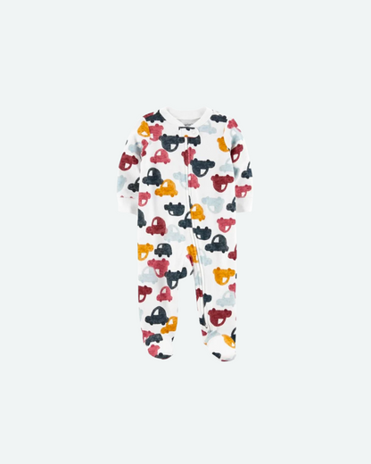 mameluco con carritos para niño
