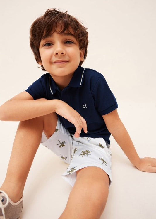 conjunto polo y bermudas