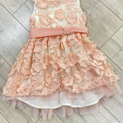 vestido mayoral talla 3, color rosa