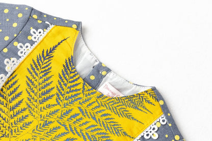 vestido manga larga cuello redondo