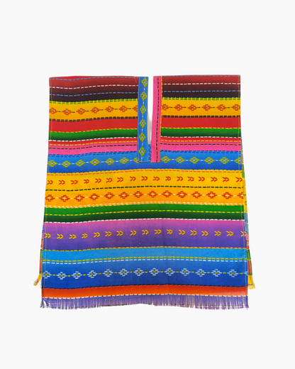 Jorongo de tela, varias texturas