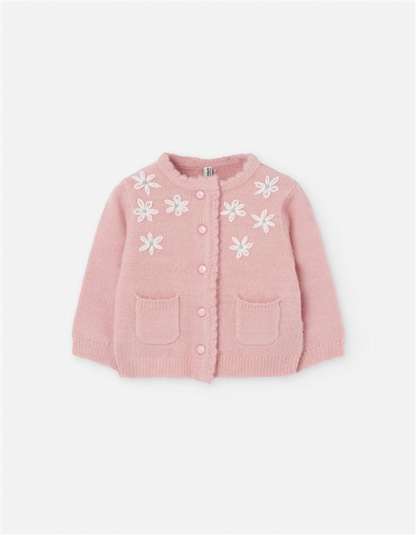 Conjunto falda y jersey ligth pink, bebe