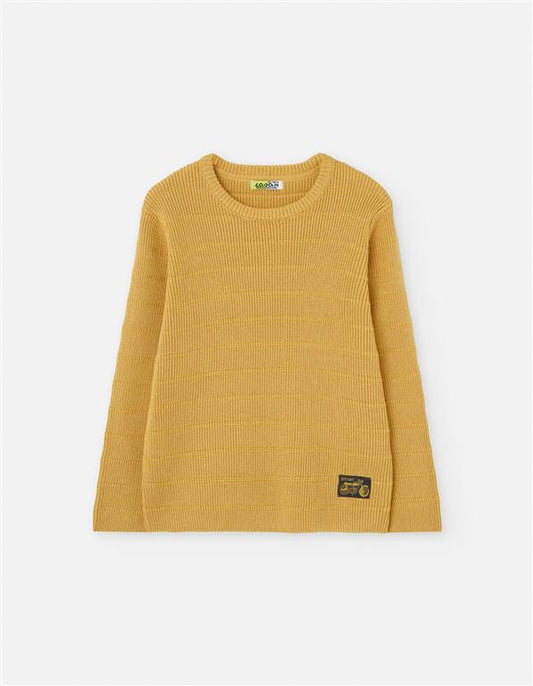 Sweater tejido dark yellow