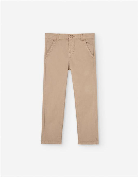 Pantalón sarga beige de vestir losan niño