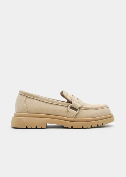 Mocasin Nude Brillos
