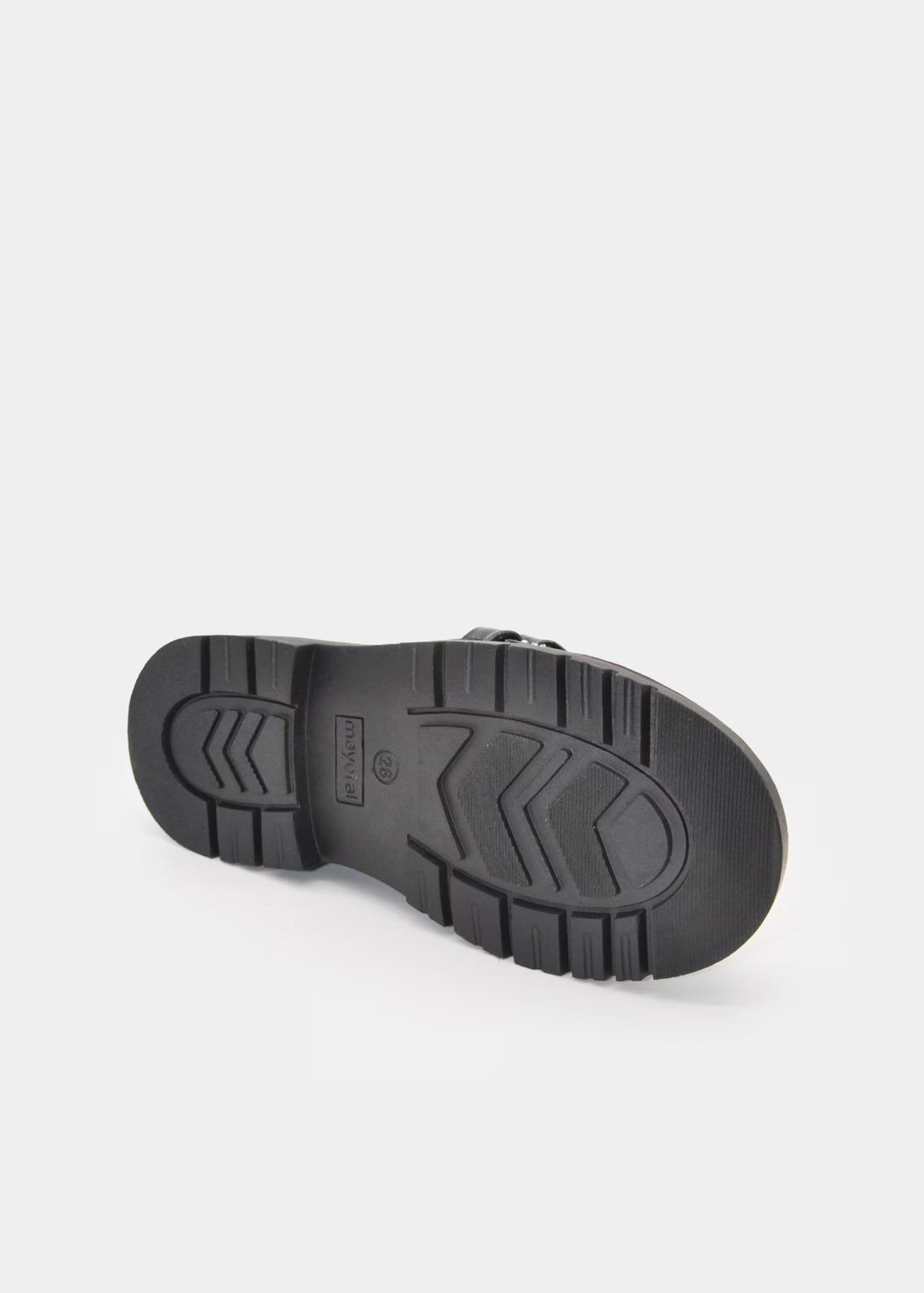 Mocasin Negro Brillos