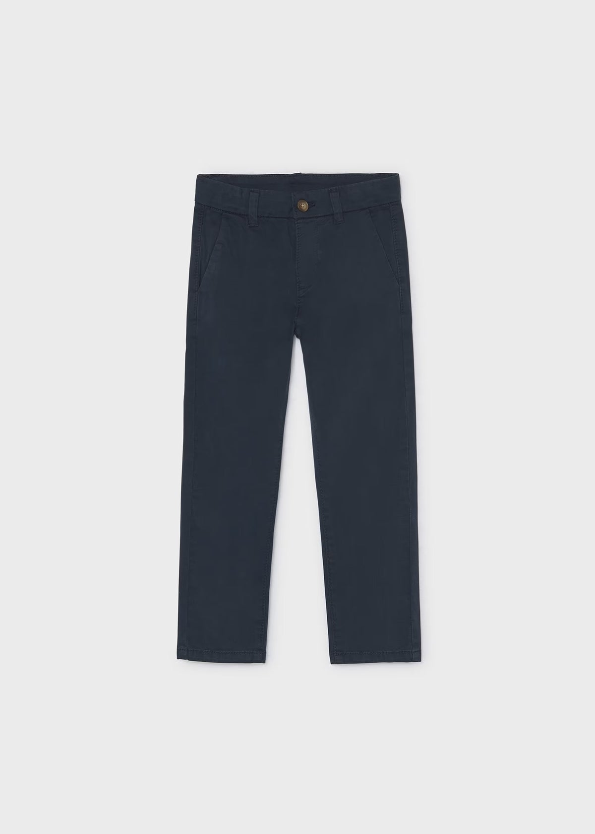 Pantalón básico chino color marino