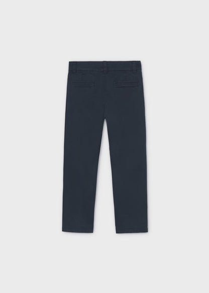 Pantalón básico chino color marino