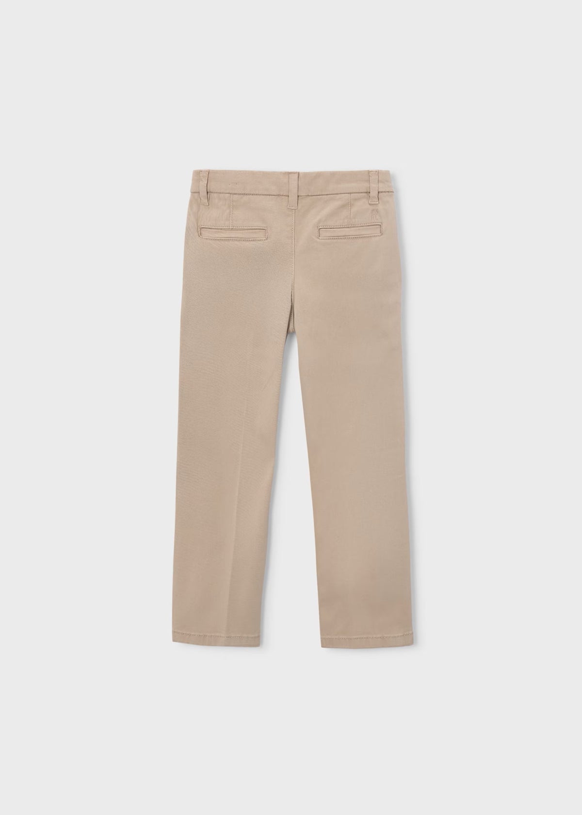 Pantalón básico chino color dark topo