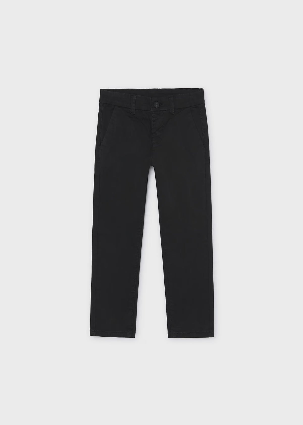 Pantalón básico chino color negro