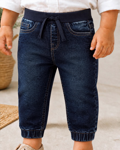 pantalón vaquero jogger bebe, mayoral
