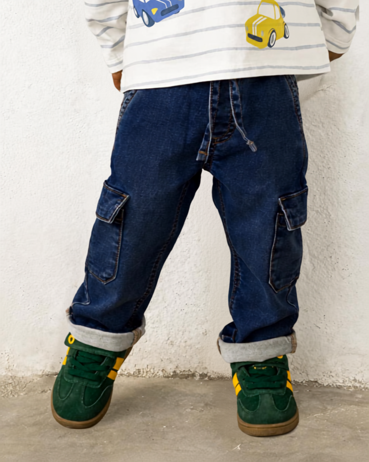 pantalón vaquero cargo bebe, mayoral
