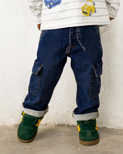pantalón vaquero cargo bebe, mayoral