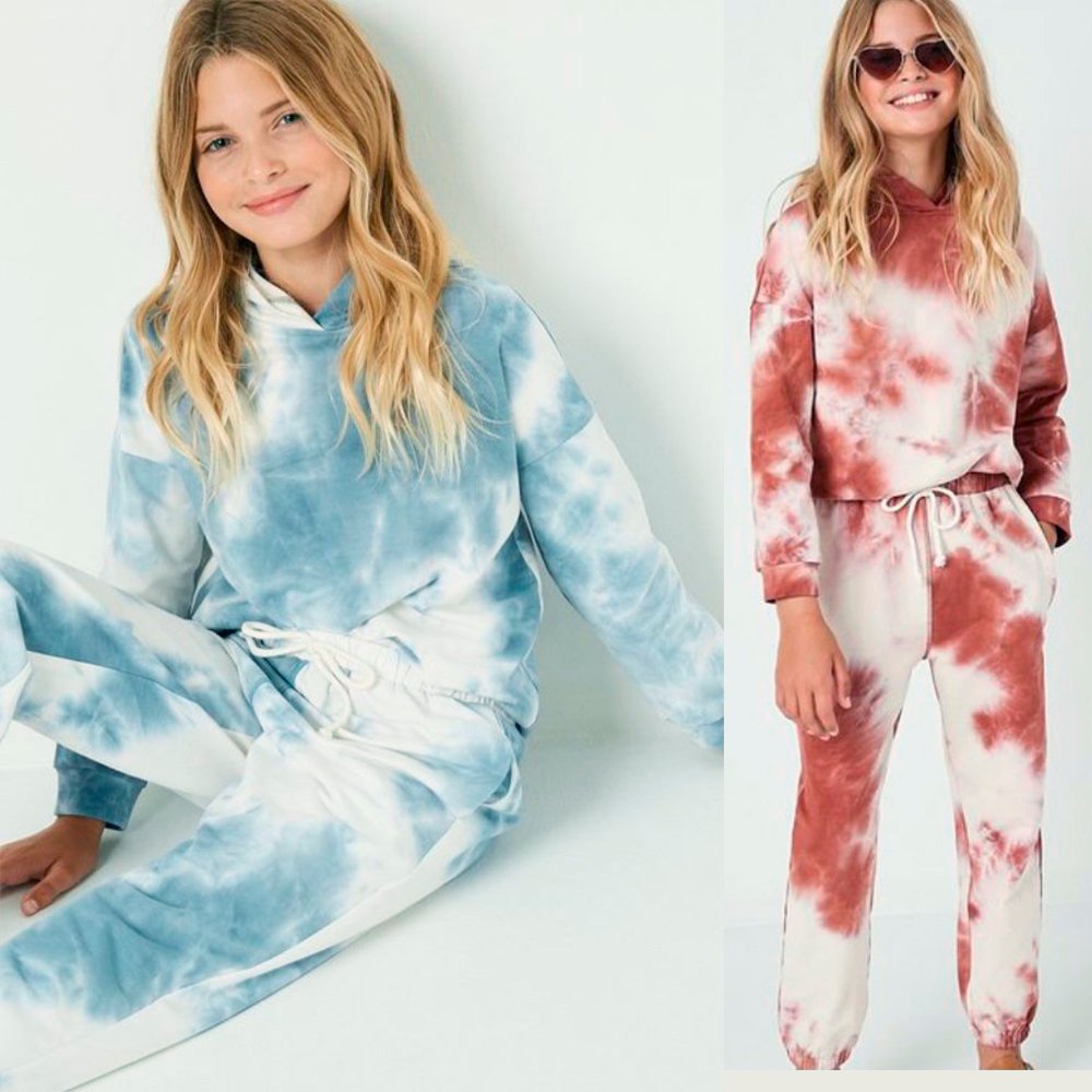 set sudadera pants tie dye