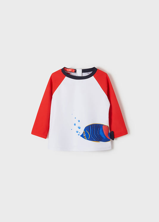 Camiseta traje de baño, proteccion upf