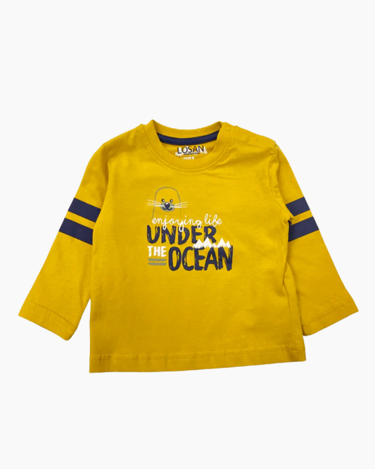 Camiseta mostaza under the ocean