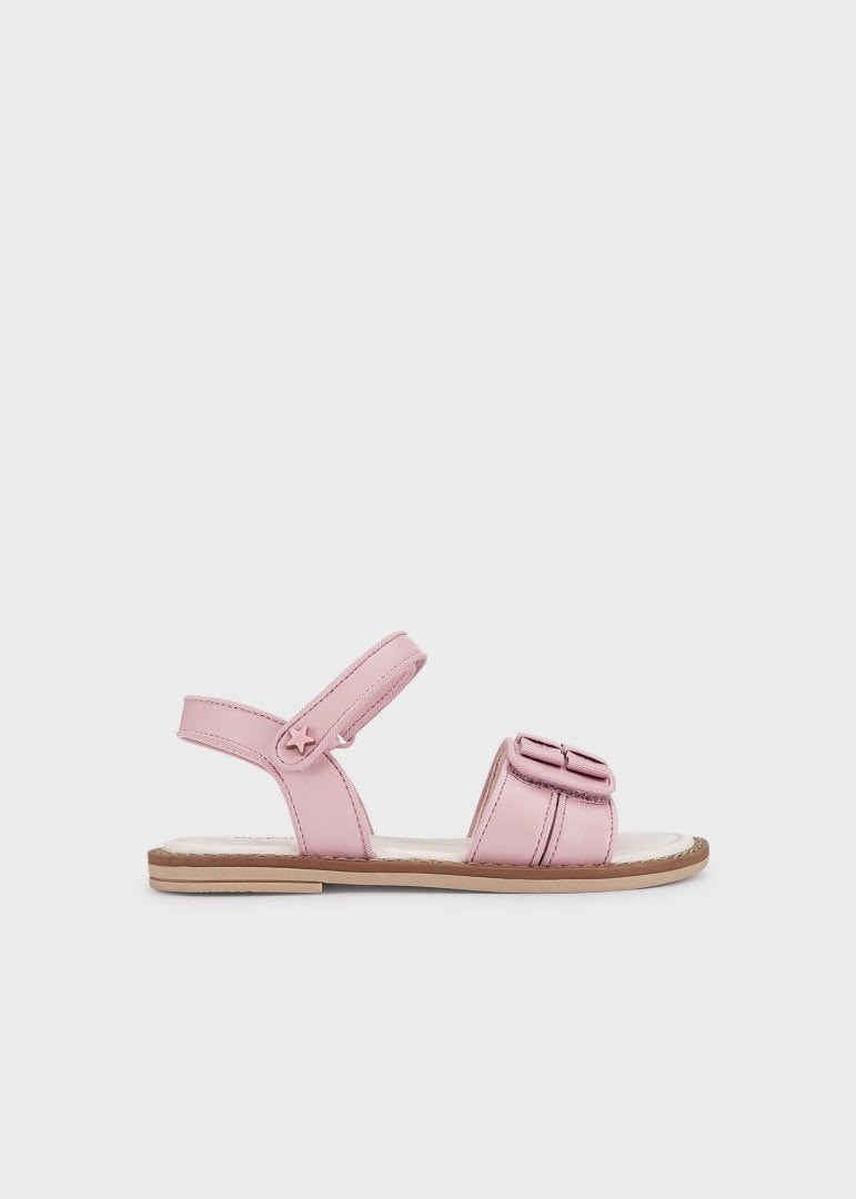 huarache color rosa para niña