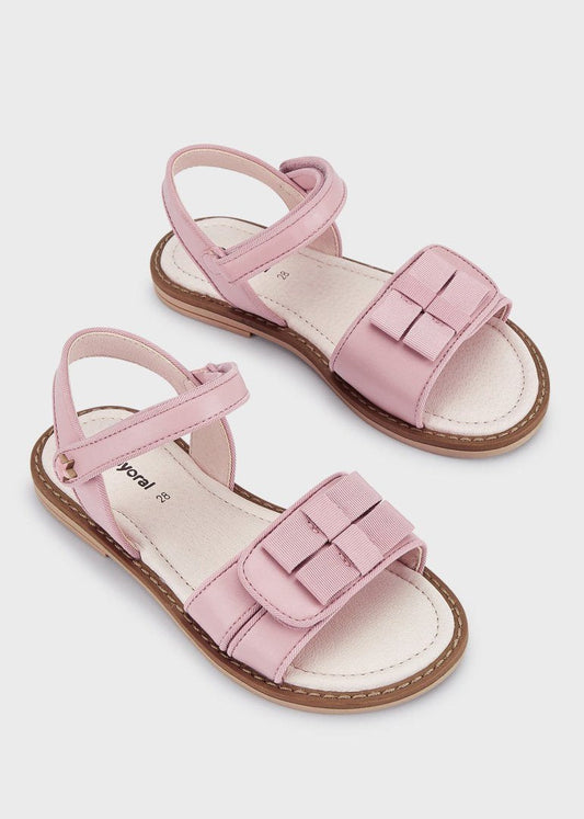 huarache color rosa para niña