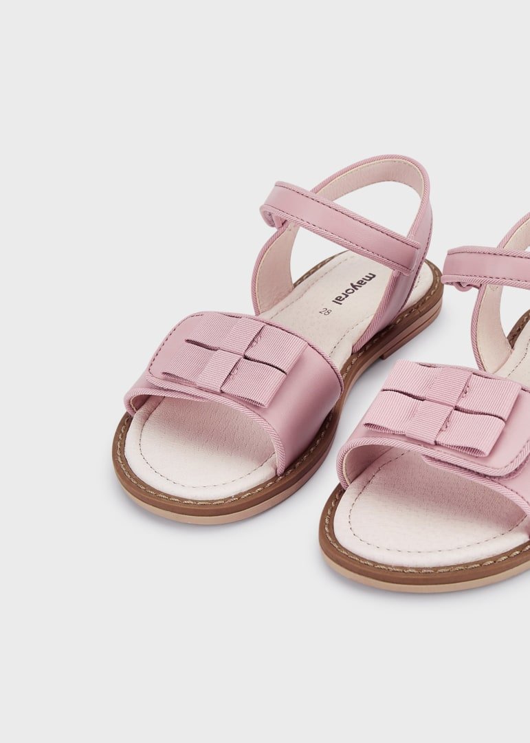 huarache color rosa para niña