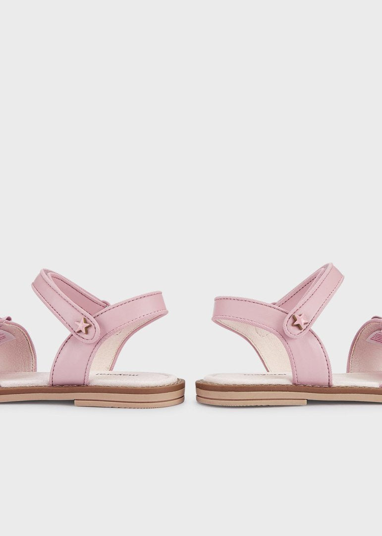 huarache color rosa para niña