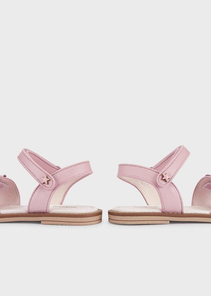 huarache color rosa para niña