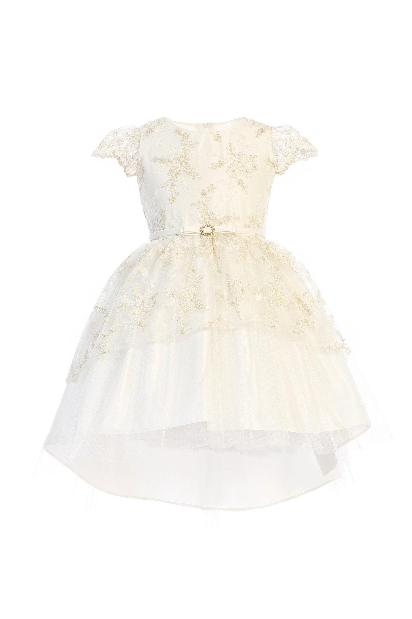 vestido blanco tul, cinto satin