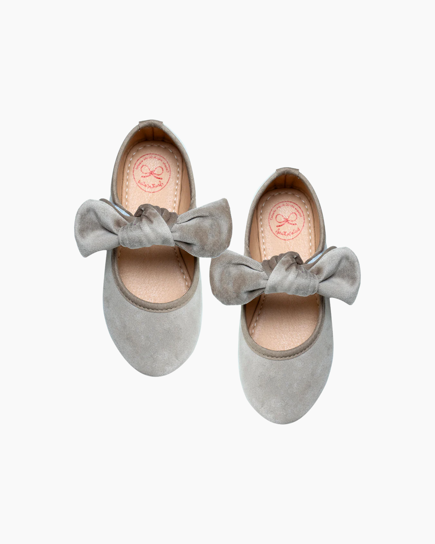 spañoleta terciopelo camel moño empeine cierre velcro