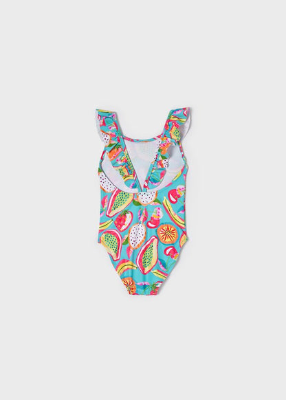 bañador con estampados frutales
