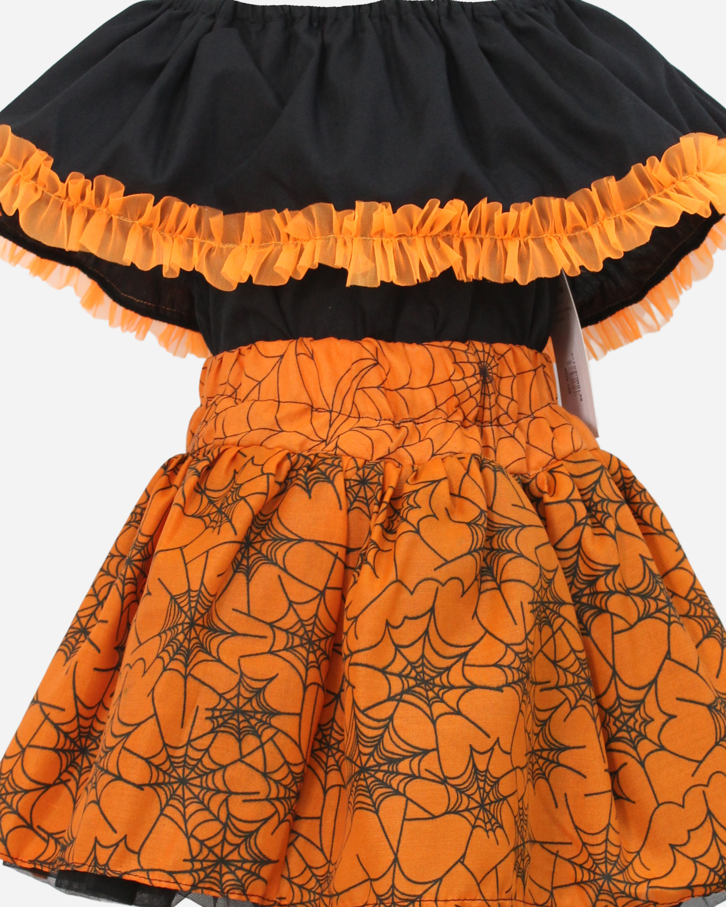 SET HALLOWEEN BLUSA CAMPESINA Y FALDA MOTIVOS DIA DE MUERTOS
