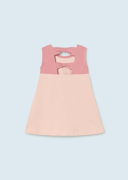 vestido nude estampado flamencos