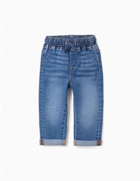 Pantalón denim dark blue, bebe